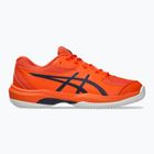 Детски обувки за тенис ASICS Gel-Game 10 GS Clay Jr nova orange/indigo fog