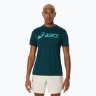 Мъжка фланелка за тенис ASICS Match Seasonal Graphic Tee saxon green