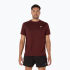 Мъжка тениска за бягане ASICS Core dark red planet