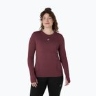 Дамски ASICS Road Seamless LS тъмна касис/портокалово бягане с дълъг ръкав