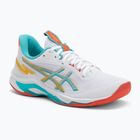 Дамски обувки за волейбол ASICS Netburner Ballistic FF 4 white/sea glass