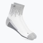 Чорапи ASICS Performance Run Quarter brilliant white/silver reflective
