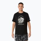 Мъжка тениска за бягане Asics Fujitrail Logo Ss Top Performance Black/Cream/Carbon