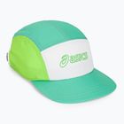 Шапка с козирка ASICS Performance Running 5 panel aurora green/cream