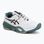 Мъжки обувки за тенис ASICS Gel-Resolution X Clay white/dark aubergine