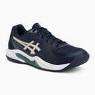 Мъжки обувки за тенис ASICS Gel-Dedicate 9 Indoor midnight/oatmeal