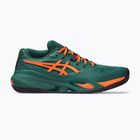 Мъжки обувки за падел Asics Gel-Resolution X Padel Jewel Green/Energy Orange