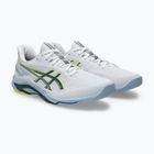 Мъжки обувки ASICS Netburner Ballistic FF 4 white/raw indigo