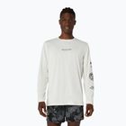 Мъжка блуза за бягане с дълъг ръкав Asics Fujitrail Logo Ls Top Cream