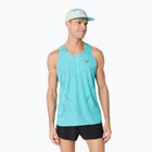 Мъжка тениска за бягане ASICS Metarun Singlet energy aqua