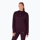 Дамски суитшърт за бягане ASICS Nagino Run Winter Hoodie dark aubergine