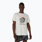 Мъжка тениска за бягане Asics Fujitrail Logo Ss Top Cream