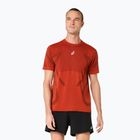Мъжка тениска за бягане ASICS Road Seamless Top singed red