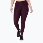 Дамски клин за бягане ASICS Road High Waist Tight dark aubergine
