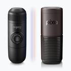 Преносима кафе машина Wacaco Pixapresso 120 ml dark burgundy