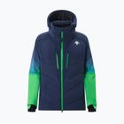 Мъжко ски яке Descente Hybrid Down dark night/ cell green