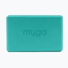 Куб за йога Myga Foam Block turquoise