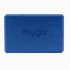 Куб за йога  Myga Foam Block do jogi navy