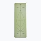 Постелка за йога Myga Alignment XL 6 mm green