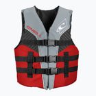 Детска предпазна жилетка O'Neill Superlite 50N ISO smoke/graphite/red white