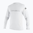 Детска блуза  с дълъг ръкав за плуване O'Neill Basic Skins LS Sun Shirt white