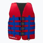 Детска спасителна жилетка O'Neill Youth Rental Superlite 50N ISO червено/синьо