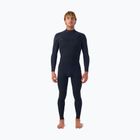 Мъжки неопреннов костюм за плуване O'Neill Hyperfreak 5/4+ mm Chest Zip Full black/black