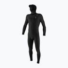 Мъжки неопреннов костюм за плуване O'Neill Hyperfreak 4/3+ mm Chest Zip with Hood black/black