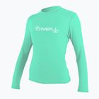 Дамски бански с дълъг ръкав O'Neill Basic Skins Sun Shirt light aqua