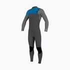 O'Neill Youth Hyperfreak 3/2+ Chest Zip Full graphite/smoke/baliblue детска пяна за плуване