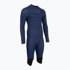 Мъжки бански O'Neill Hyperfreak 4/3+ Chest Zip L/S Swim Foam navy