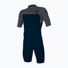 Мъжки неопренов костюм за плуване O'Neill Hammer 2 mm Chest Zip SS Spring abyss/graphite/graphite