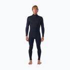 Мъжки неопреннов костюм за плуване O'Neill Hyperfreak Fire 4/3+ mm Back Zip Full black/black