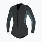 Дамски неопренов костюм за плуване O'Neill Bahia 2/1 mm Front Zip Short Spring tempered steel/shade