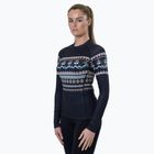 Дамска термоактивна блуза Surfanic Cozy Limited Edition Crew Neck black fairisle