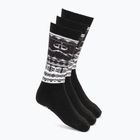 Скиорски чорапи Surfanic Pro Tech 3-pak Fairisle black