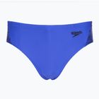 Speedo Boom Splice детски слипове за плуване 6,5 см слип синьо/черно