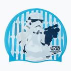 Шапка за плуване Speedo Slogan Print Star Wars Stormtrooper blue / white / grey