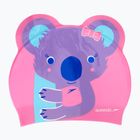 Детска шапка за плуване Speedo Plain Moulded Silicone pink