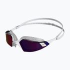 Очила за плуване Speedo Aquapulse Pro Mirror бяло/лилаво