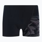 Мъжки боксерки за плуване Speedo HyperBoom V-Cut Aquashort black/siren red