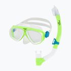 Детски комплект за гмуркане Speedo Adventure green gecko/clear