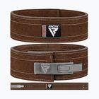 RDX Pro Liver Buckle Lth кафяв колан за вдигане на тежести