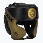 Боксова каска RDX L1 Mark Pro Cheek Training Head Guard golden