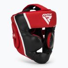 Боксова каска RDX Head Guard Aura Plus T-17 red