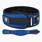 Колан за вдигане на тежести RDX Rx4 Weightlifting Belt blue