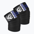 Протектори за колене RDX KR11 Gym Knee Wrap black/blue