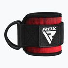 Каишки с кука за глезена RDX A4 Ankle Straps For Gym Cable Machine  red