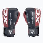 RDX REX F4 черни/червени боксови ръкавици BGR-F4MU-10OZ