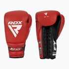 Боксови ръкавици RDX Apex Lace Up Training Sparring Boxing red